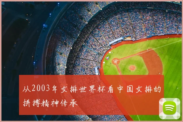 从2003年女排世界杯看中国女排的拼搏精神传承