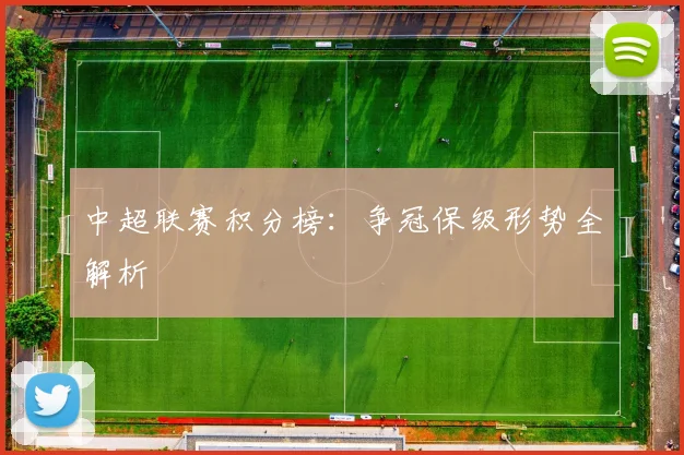 中超联赛积分榜:争冠保级形势全解析