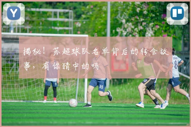 揭秘!苏超球队名单背后的转会故事,有你猜中的吗
