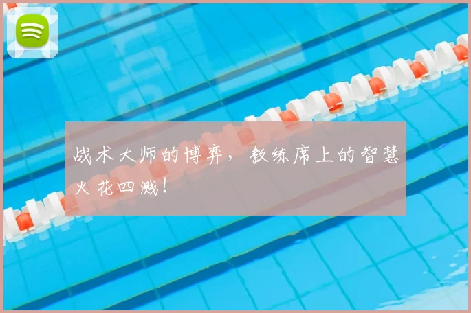 战术大师的博弈,教练席上的智慧火花四溅!